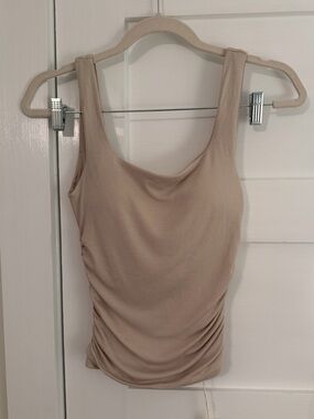 NWT OGL Ruched Sides Square Brami Tank